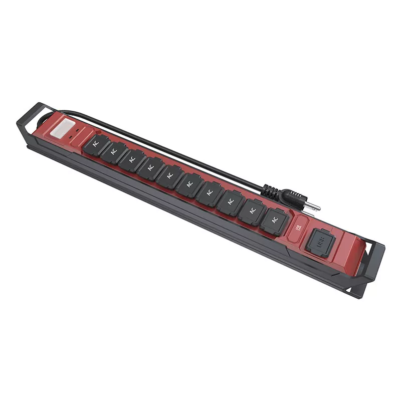 10 Çıkışlı Suya Dayanıklı Usb 3.4a Güç Şeridi