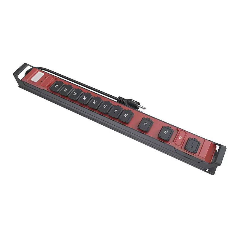 10 Çıkışlı Suya Dayanıklı Usb Güç Şeridi