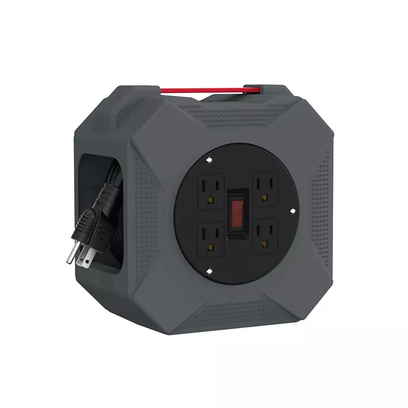 4 çıkış plastik kordon makarası 45ft