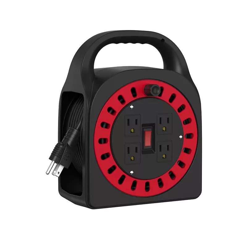 4 çıkış plastik kordon makarası 50ft