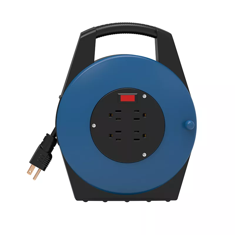 4 çıkış USB plastik kordon makarası 46ft
