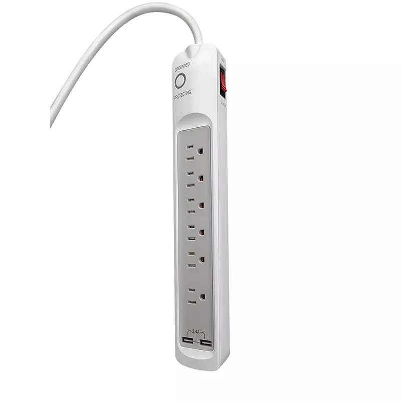 6 Çıkışlı Usb 2.4a Güç Şeridi